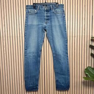 A.P.C. Light Blue Denim Jeans